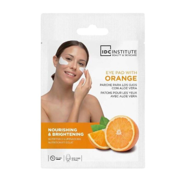 IDC INSTITUTE - Patchs pour les yeux Nutrition & Eclat à l'orange - 8 g