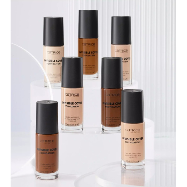 CATRICE - INVISIBLE COVER FOUNDATION 30ml