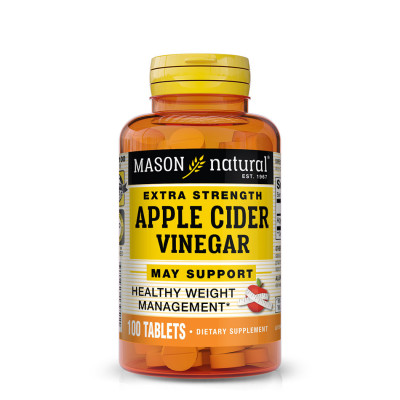 MASON NATURAL - Apple Cider Vinegar Extra Strength - 100 Comprimes