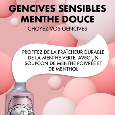 MARVIS - Dentifrice gencives sensibles à la menthe, 75 ml