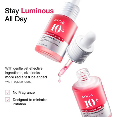 ANUA - Niacinamide 10% + TXA 4% Dark Spot Correcting Serum - 30ml