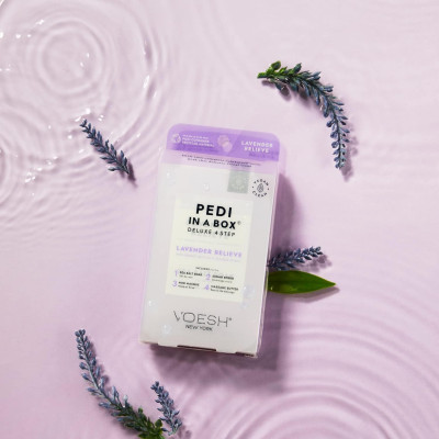 VOESH - Pedi In A Box Deluxe Pedicure Lavender Relieve