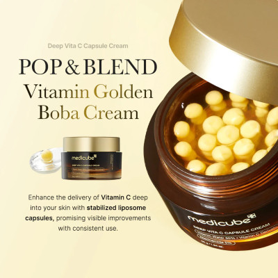 MEDICUBE - Deep Vita C Capsule Cream - 55g