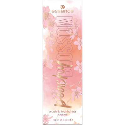 ESSENCE - Peachy BLOSSOM Blush & Highlighter Palette