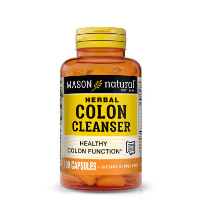MASON NATURAL - Colon Herbal Cleanser - 100 Capsules