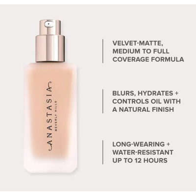 ANASTASIA BEVERLY HILLS - Impeccable Blurring Second Skin Matte Foundation - Réf: 2WP