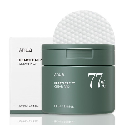 ANUA - Heartleaf 77% Clear Pad - 70 Tampons ANUA - Heartleaf 77% Clear Pad - 70 Tampons