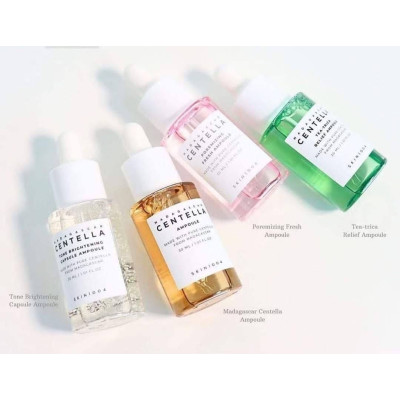 SKIN1004 - Kit d'ampoules Centella Madagascar 30 ml x 4