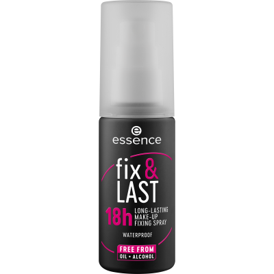 ESSENCE - Fix & LAST 18h LONG-LASTING MAKE-UP FIXING SPRAY - 50ml ESSENCE - Fix & LAST 18h LONG-LASTING MAKE-UP FIXING SPRAY - 50ml