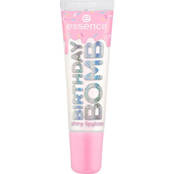 ESSENCE - BIRTHDAY BOMB shiny lipgloss