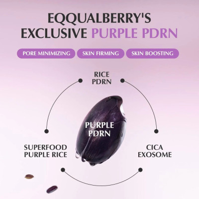 Eqqual Berry - Purple PDRN Pore Minimizing Serum - 30ml