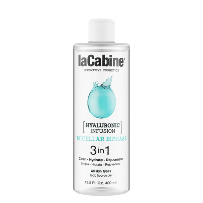 La Cabine - Micellar Water 3 in 1 Action with Hyaluronic Acid - 400ml