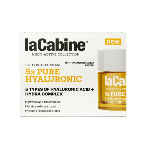 LaCabine - CRÈME CONTOUR DES YEUX 5X PURE HYALURONIC - 15ML