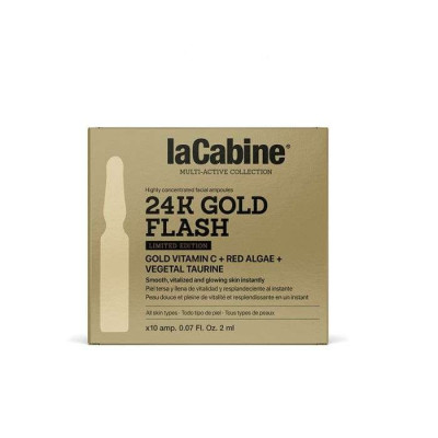 LA CABINE - 24K GOLD FLASH AMPOULES 10*2ML