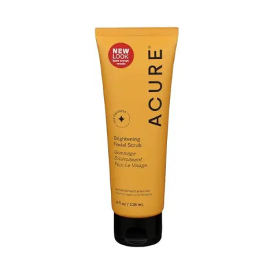 ACURE- Brightening Facial Scrub, 118mL