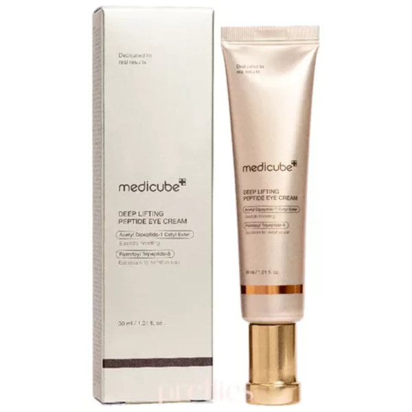 MEDICUBE - DEEP LIFTING PEPTIDE EYE CREAM - 30ML