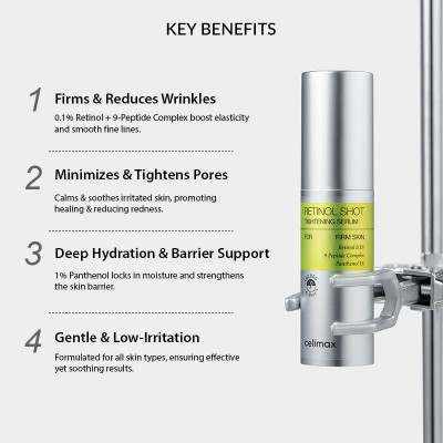 CELIMAX - RETINOL SHOT TIGHTENING SERUM - 30 ML