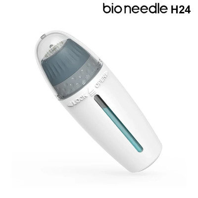 Bio Needle H24 - Hydra Derma Stamp (10ml) Aiguilles Réglables 0-1,5 mm