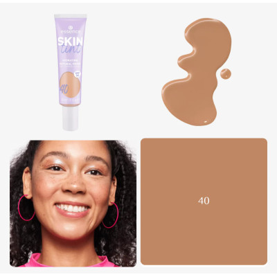 ESSENCE - Skin Tint Hydrating Natural Finishe SPF30 - Teinte 40