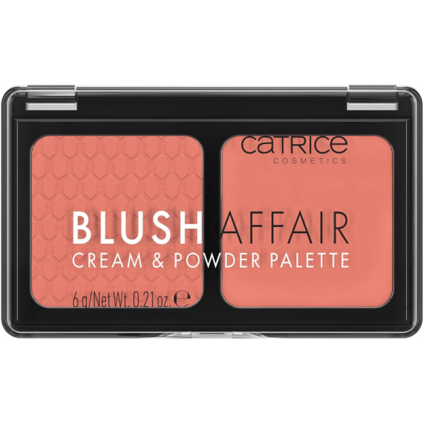 CATRICE - BLUSH AFFAIR Cream & Powder Palette - 040 Peach Passion