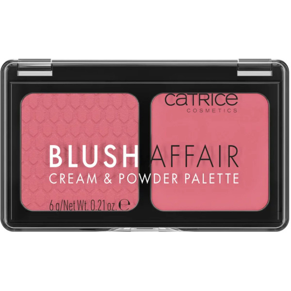 CATRICE - BLUSH AFFAIR Cream & Powder Palette - 010 Stunning Strawberry