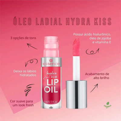 ESSENCE - Hydra Kiss Lip Oil - 03 Pink Champagne