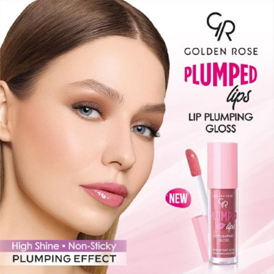 GOLDEN ROSE - Plumped Lips Lip Plumping Gloss