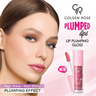 GOLDEN ROSE - Plumped Lips Lip Plumping Gloss