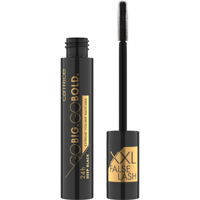 CATRICE - GO BIG GO BOLD Extreme Volume Mascara 24h Deep Black