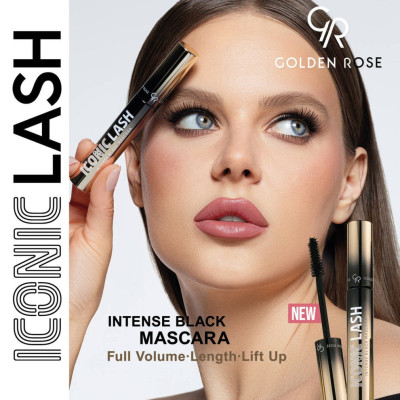 GOLDEN ROSE - Iconic Lash Intense Black Mascara