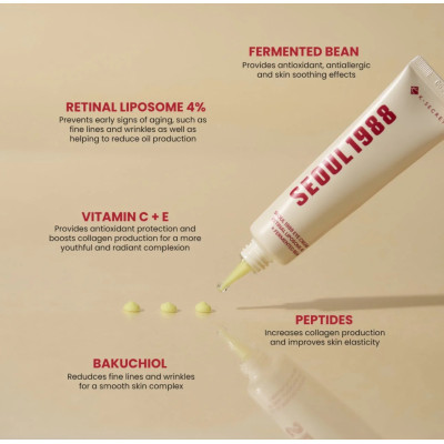 K-SECRET - Seoul 1988 Eye Cream Retinal Liposome 4% + Fermented Bean 30ml