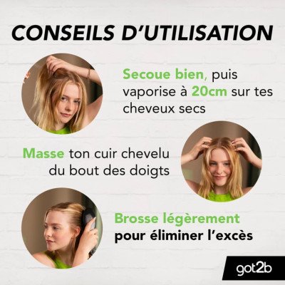 GOT2BE - Shampooing Sec Fraîcheur Extra 200ML